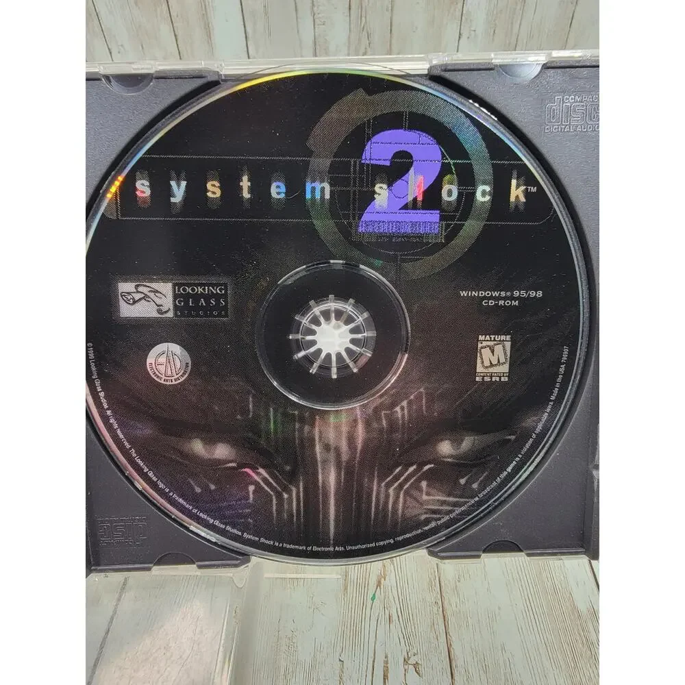 System Shock 2 Windows PC CD-Rom Video Games Sci-Fi